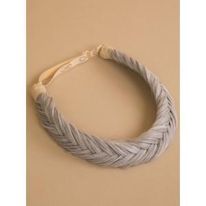 Infinity Braid Jolie Iced Gold