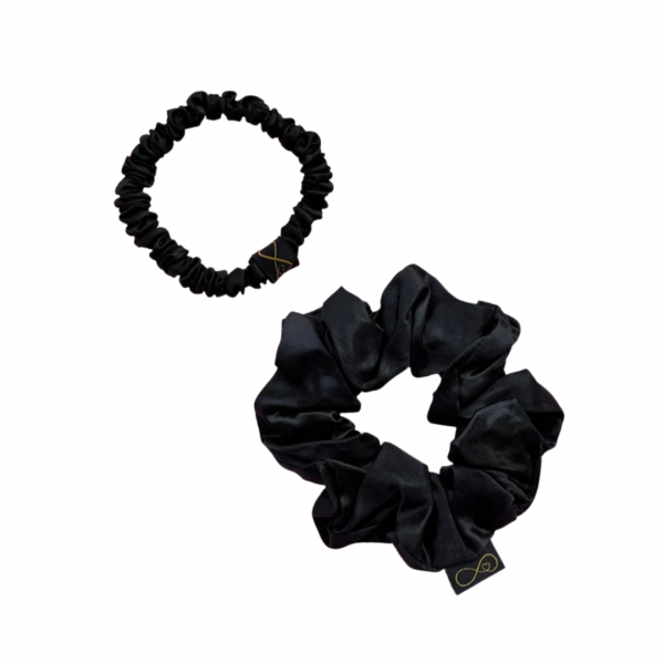 Infinity Silk Scrunchie Set