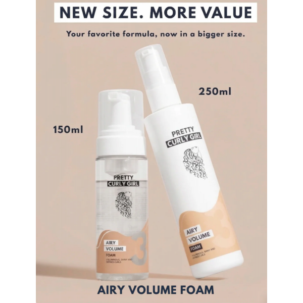 Pretty Curly Girl Airy Volume Foam 250 ml